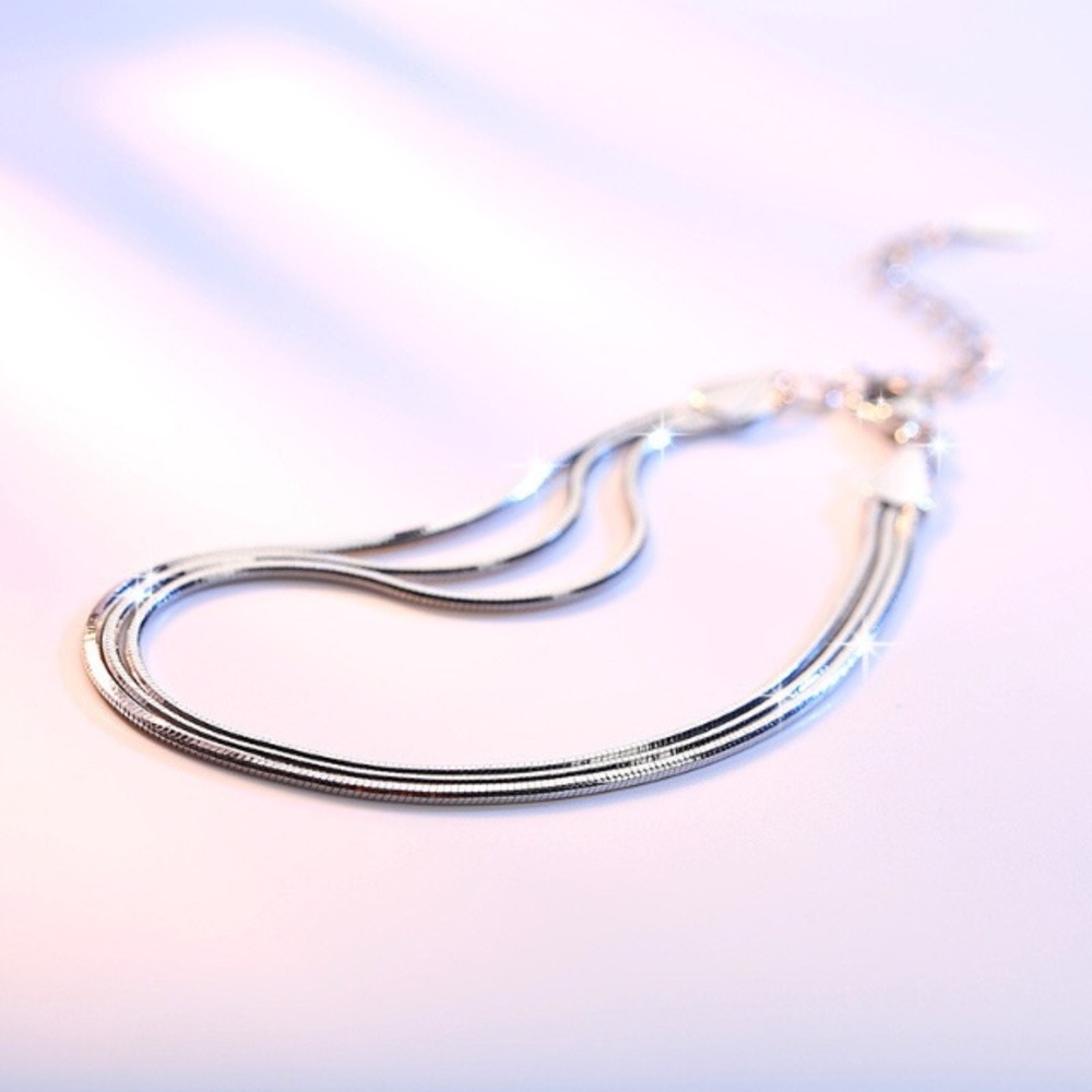 NEW!๐๐SHINEY! SPARKLING! LAYER BRACELET!๐๐LOVE - Picture 2 of 8